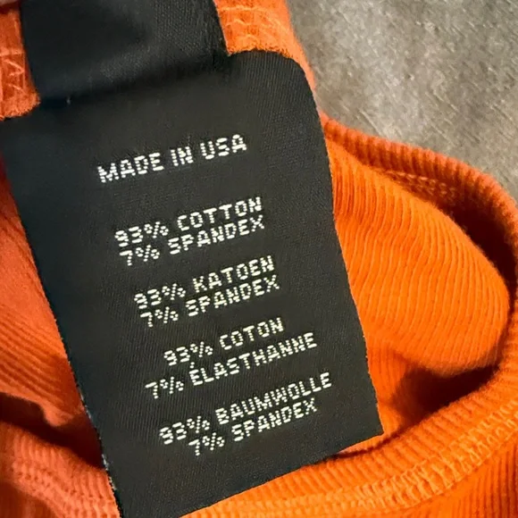 Harley-Davidson Women's Bold Orange Tank Top - Picture 5 of 8